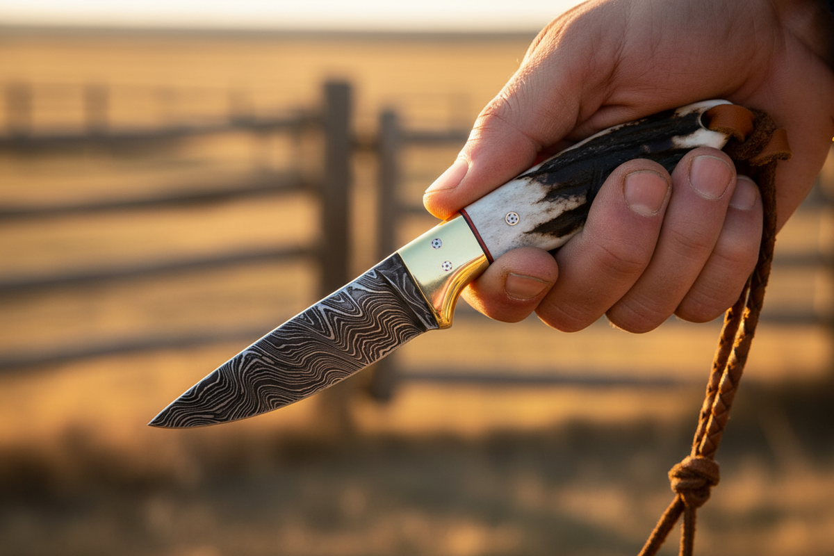handmade buckaroo knives