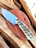 cowboy cross draw knife sheath